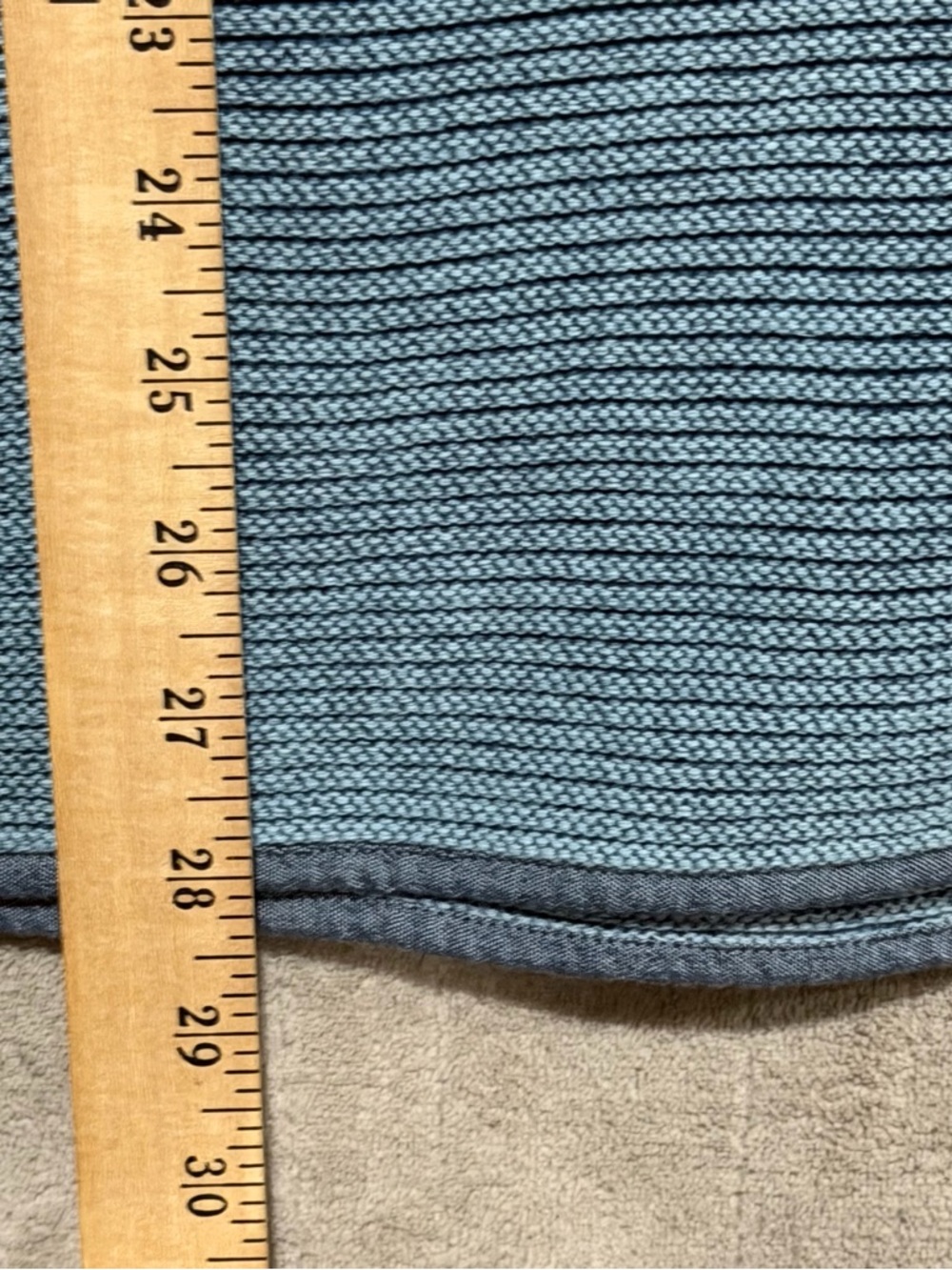 Carbon 2 Cobalt Sweater Men’s Large Waterman Henley Ribbed Heavyweight Pullover - Picture 6 of 7